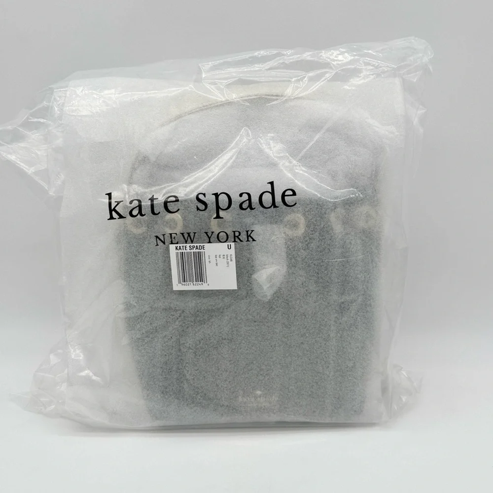 Kate Spade Kip Canvas Bucket Bag Black - Picture 10 of 15